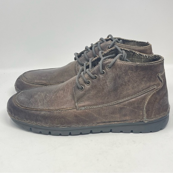 Roan Bed Stu Tobias Chukka Boots Mens 11.5 Brown Distressed Leather Ankle Shoes main image 11